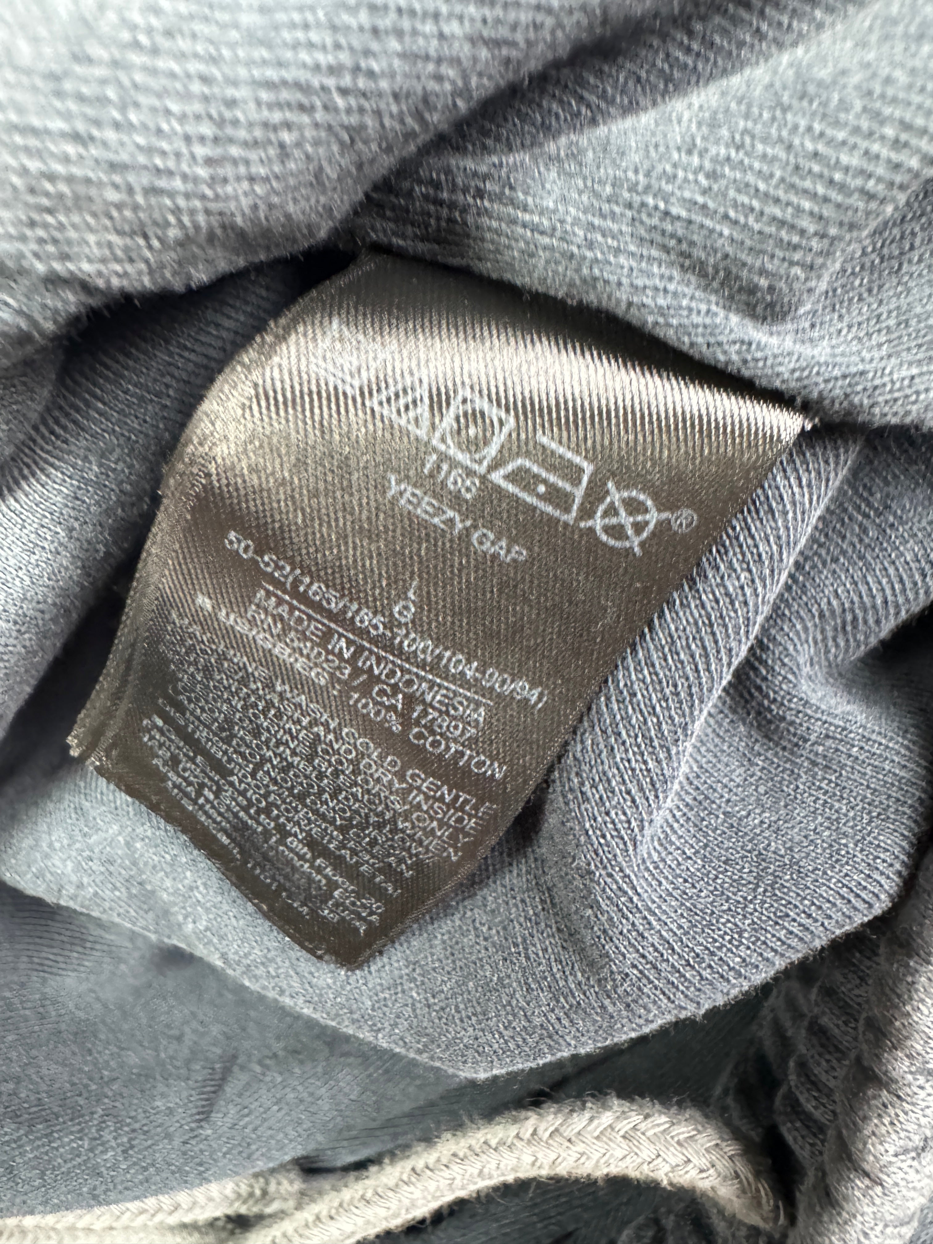 YZY GAP WIDE LEG FLEECE PANT - Poetic Colorways