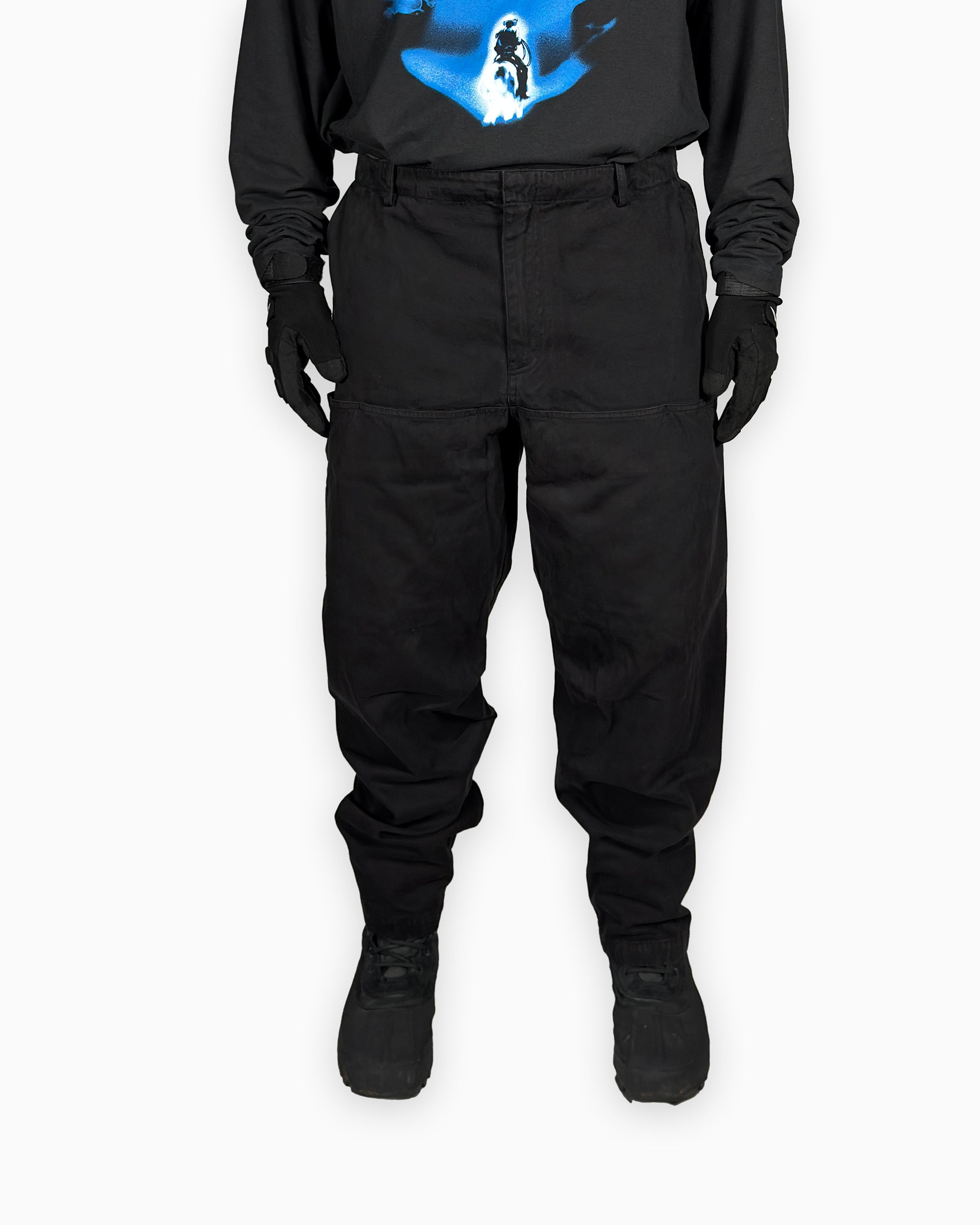 YGEBB Sateen Cargo Pant - Black