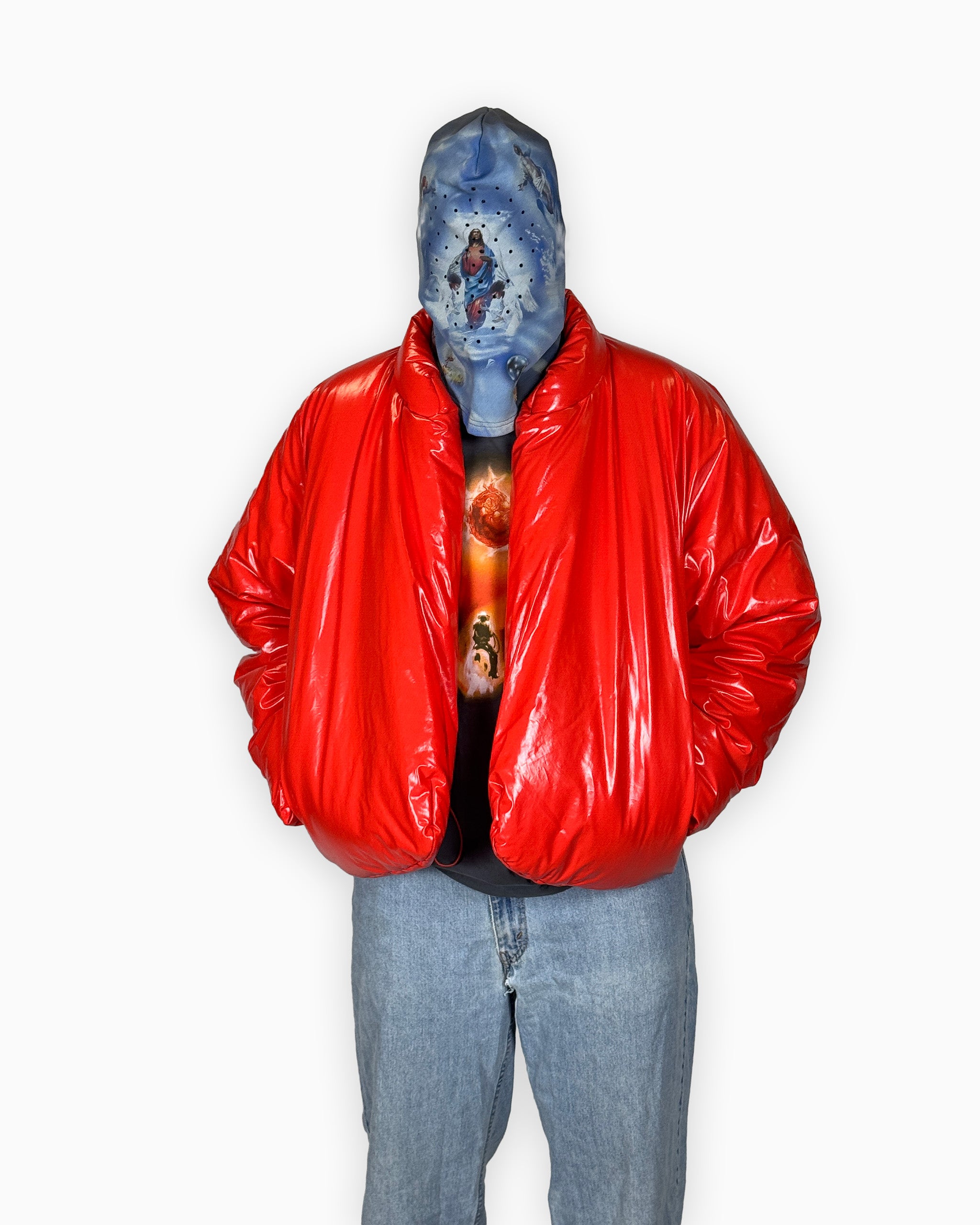 YZY GAP Round Jacket - Red