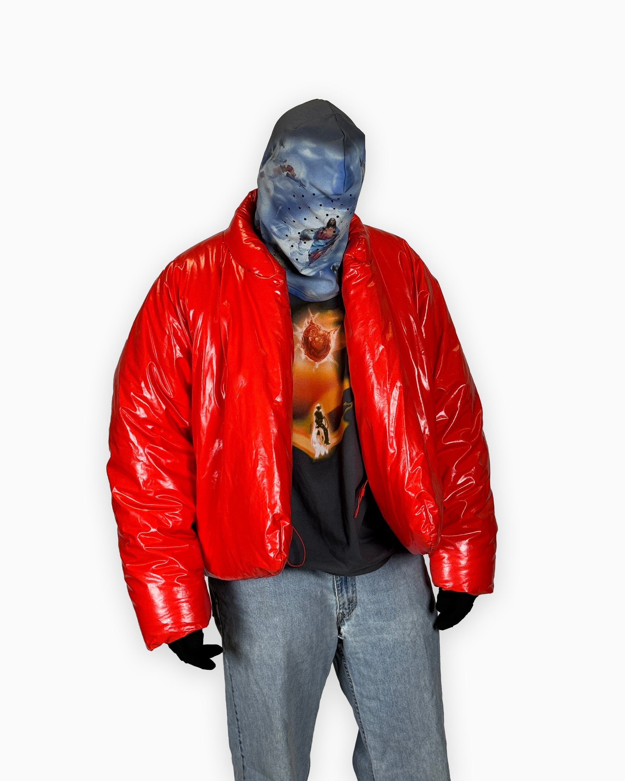 YZY GAP Round Jacket - Red