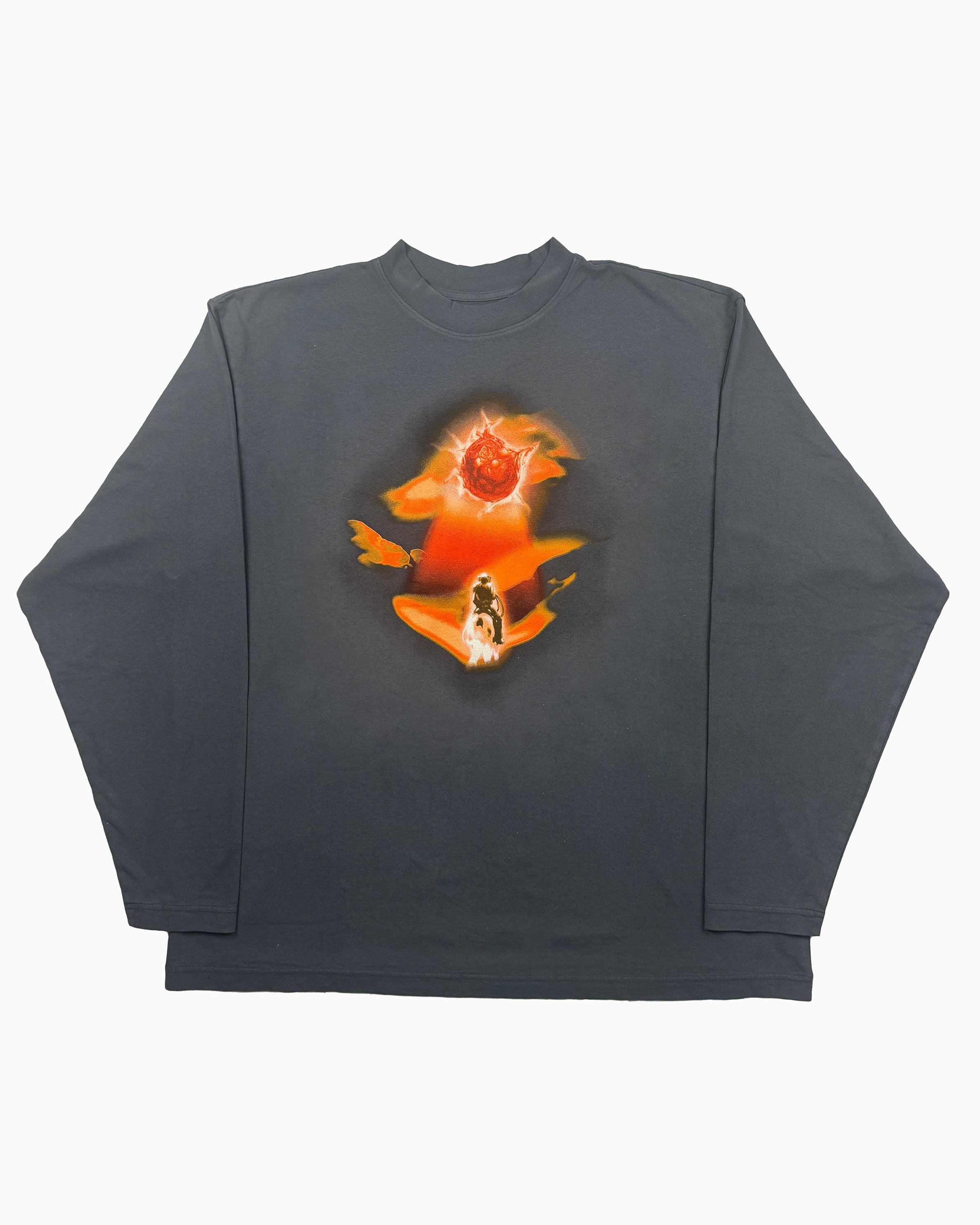 God's Country Long Sleeve - Sunset Red