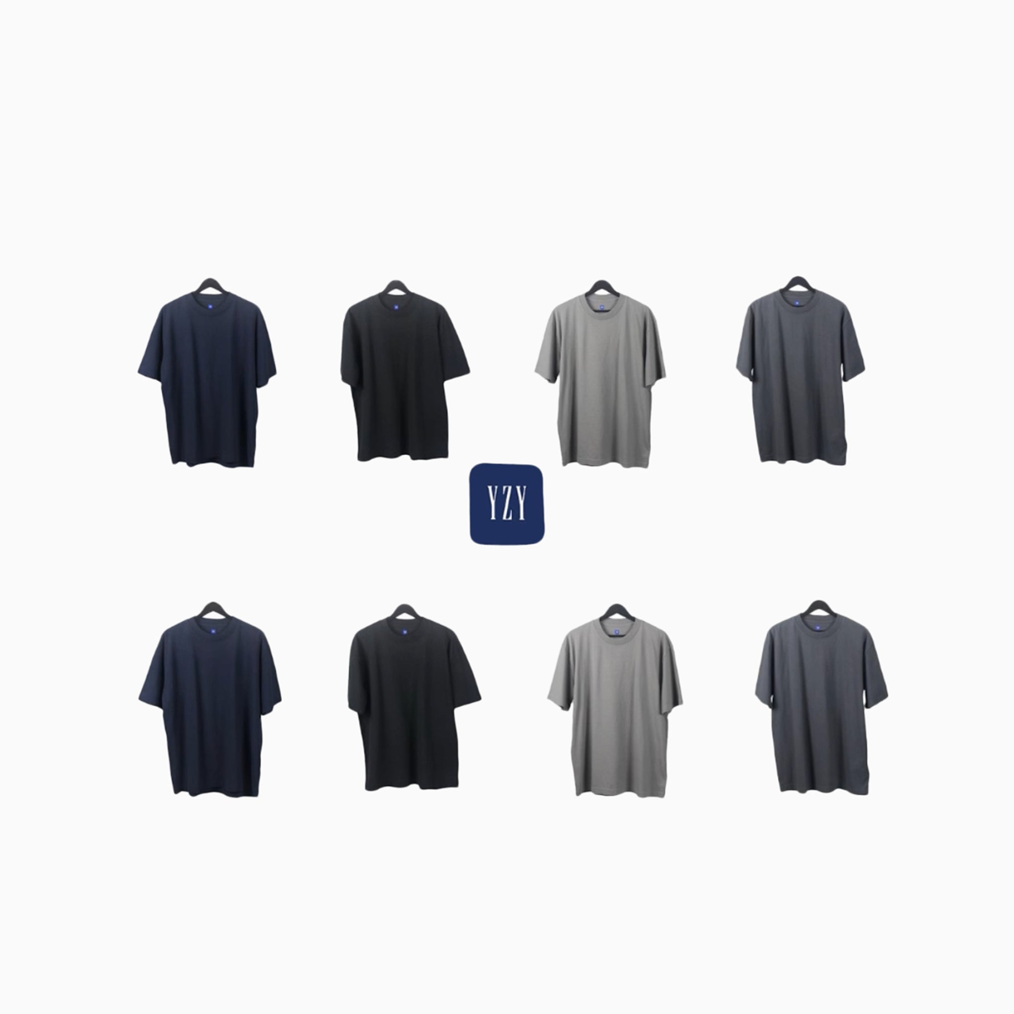 YZY GAP 8 Shirt Short Sleeve Bundle