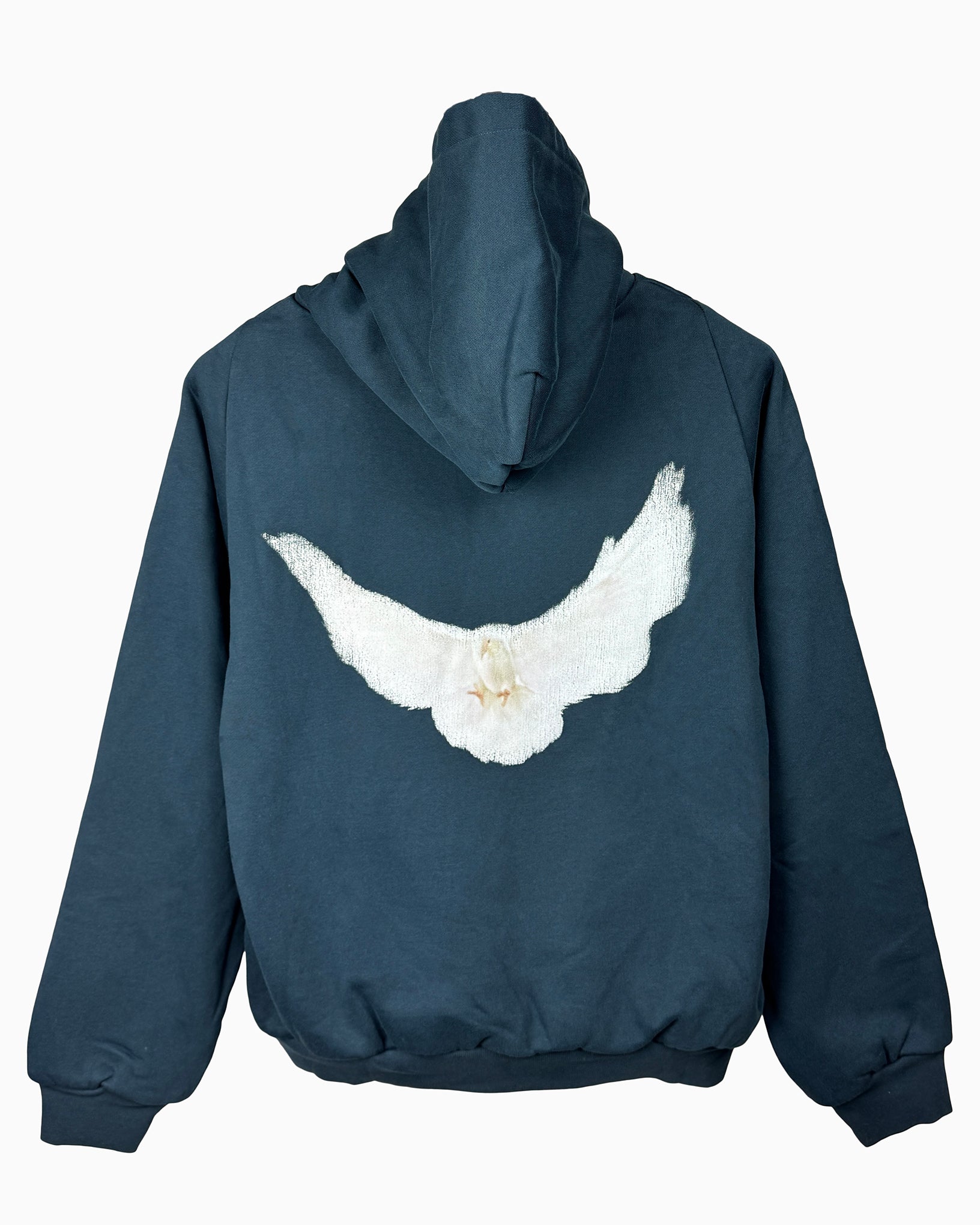DOVE SHRUNKEN HOODIE (DARK BLUE)
