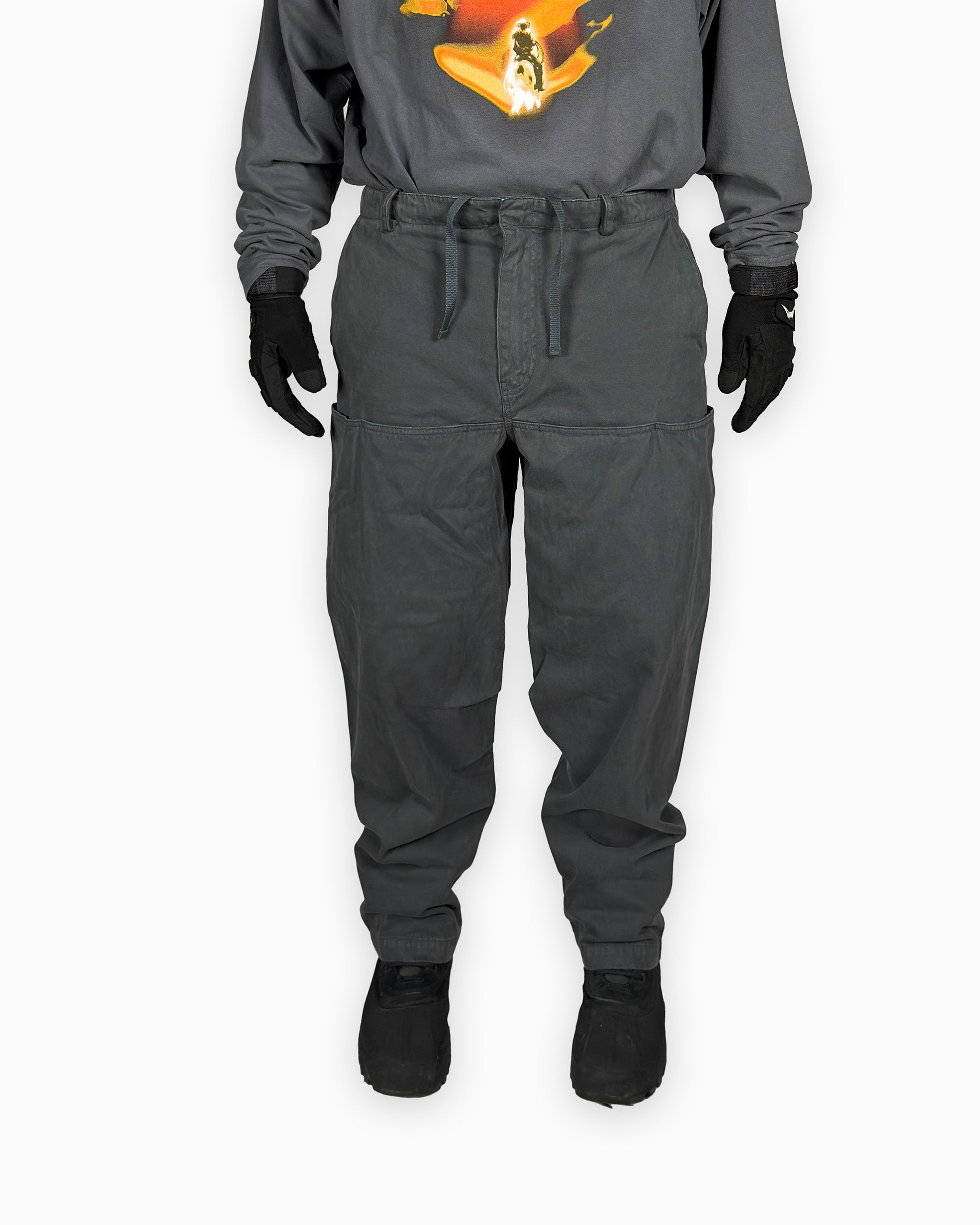 YGEBB Sateen Cargo Pant - Dark Green