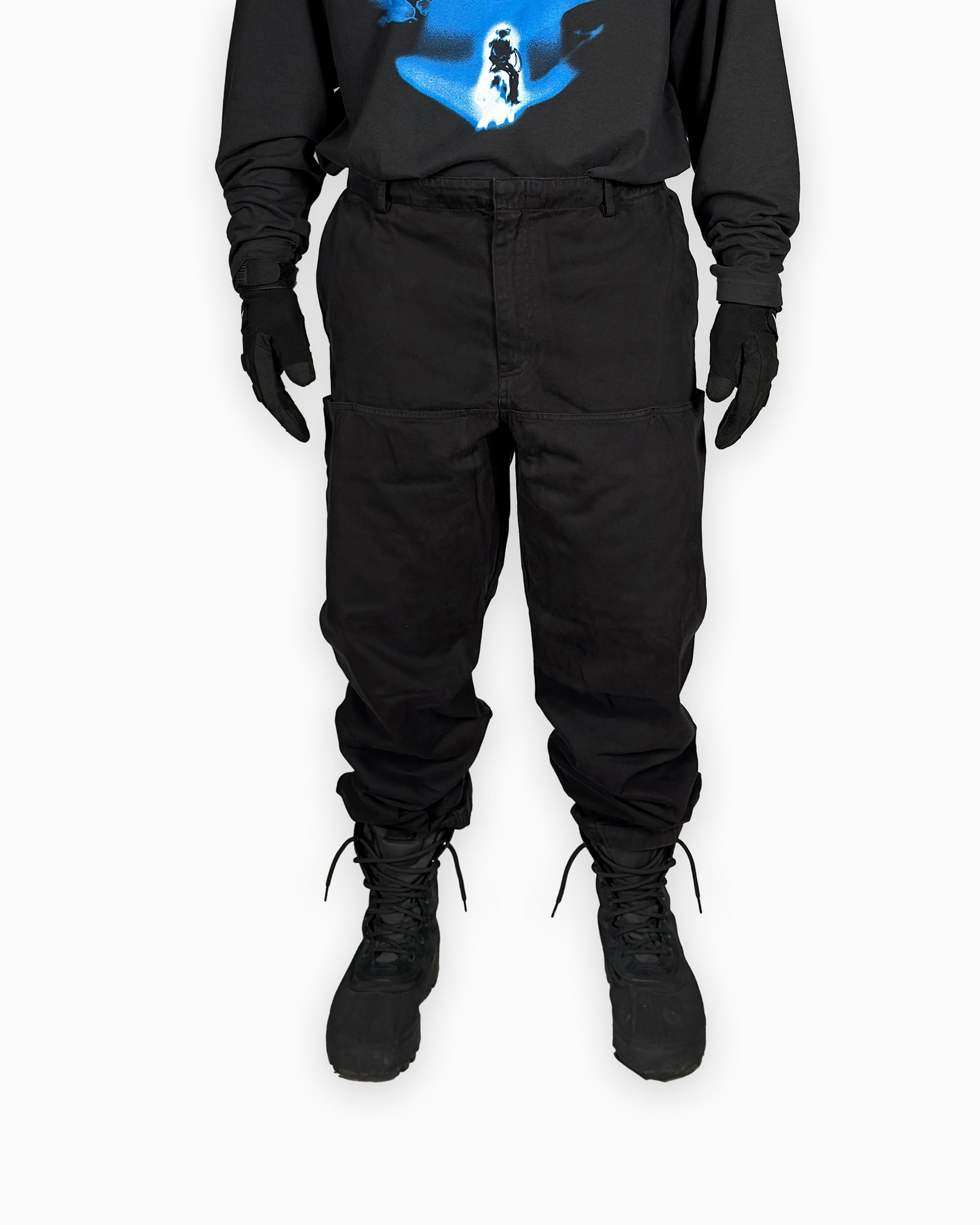 YGEBB Sateen Cargo Pant - Black